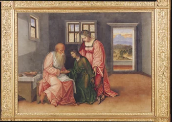 アイザックブレッシングジェイコブ、c.1520（キャンバスから油彩をパネルから移した）